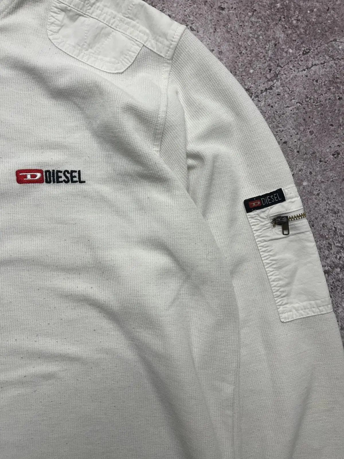 Diesel Diesel Vintage Long Sleeve Sweatshirt Size US XL / EU 56 / 4 - 2 Thumbnail