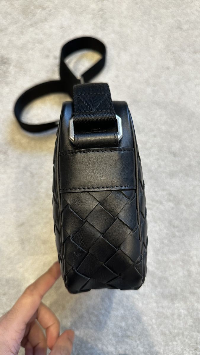 Bottega Veneta Bottega Veneta Small Leather Classic Intrecciato Camera Bag Size ONE SIZE - 2 Thumbnail
