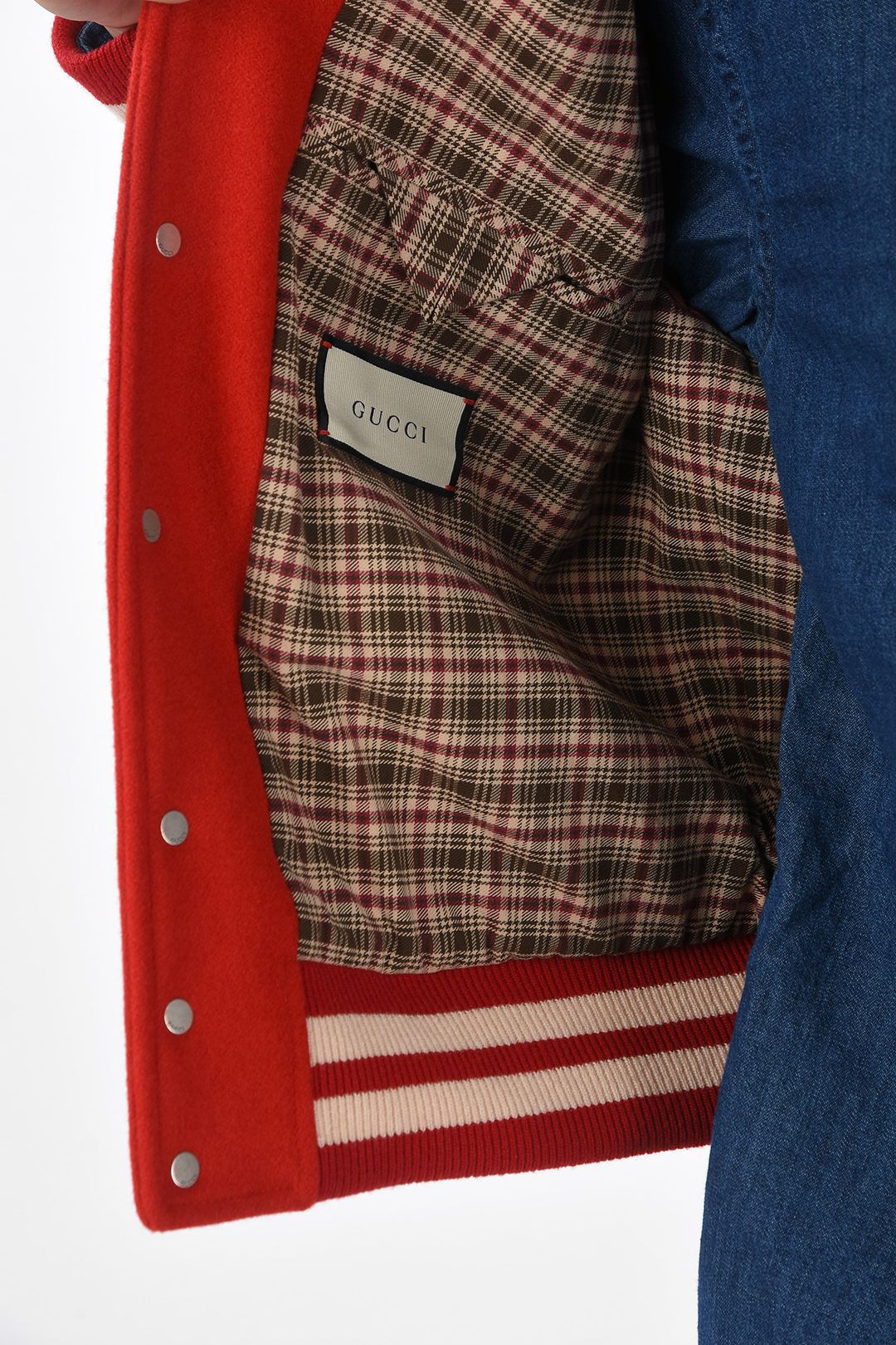 Gucci 3850USD Horsebit Varsity Letterman 20fw Alessandro Michele Size US L / EU 52-54 / 3 - 5 Thumbnail