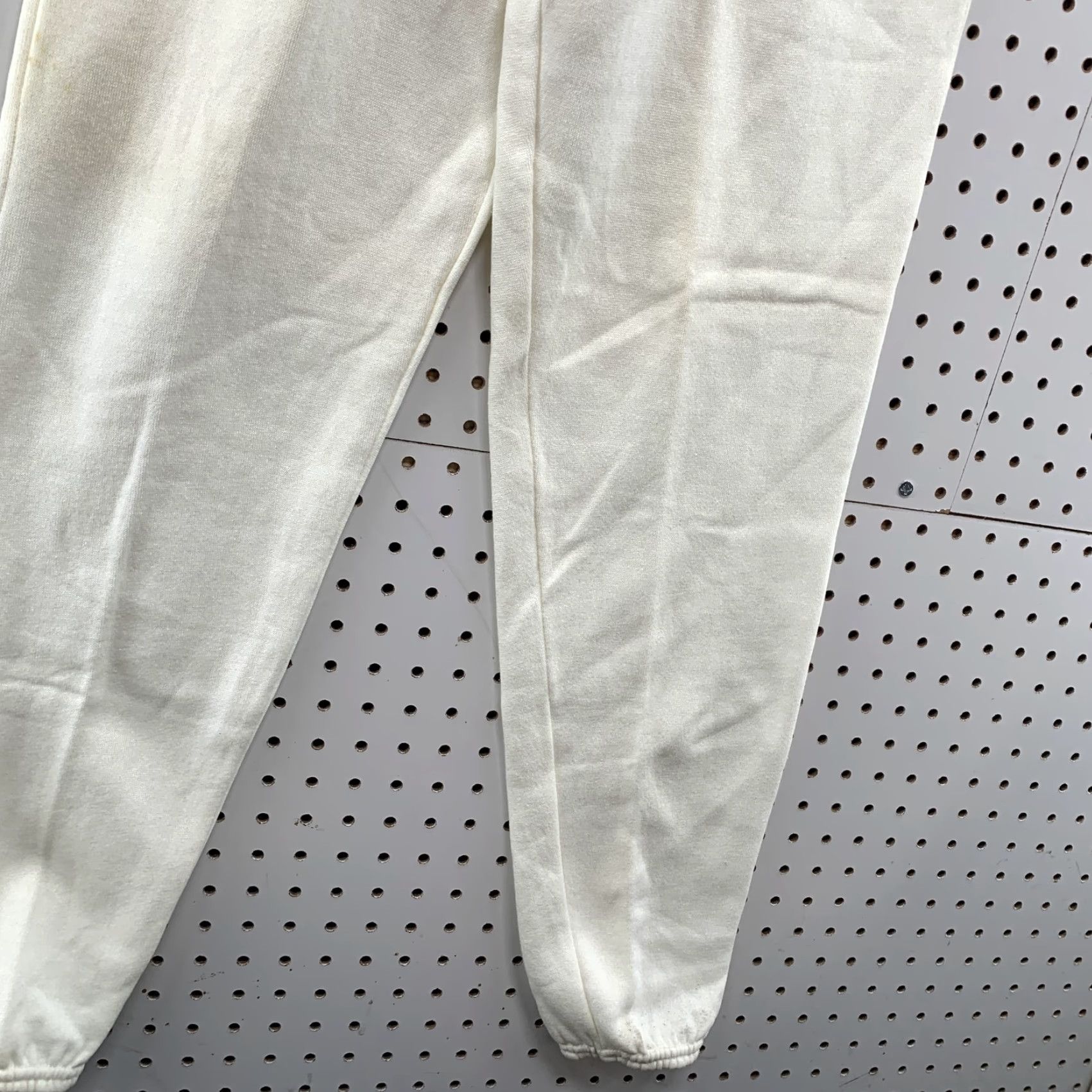 Gap VINTAGE Gap Sweatpants Mens Large White Fleece 90s Made USA 26x31 Size US 33 - 4 Thumbnail