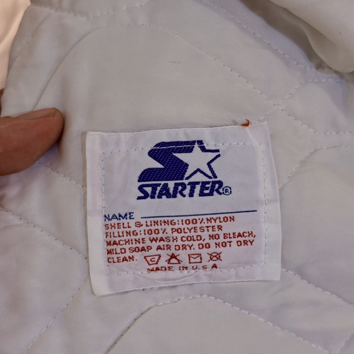 Starter Vintage 80s Starter Chicago White Sox Satin Varsity Jacket Size US M / EU 48-50 / 2 - 10 Thumbnail