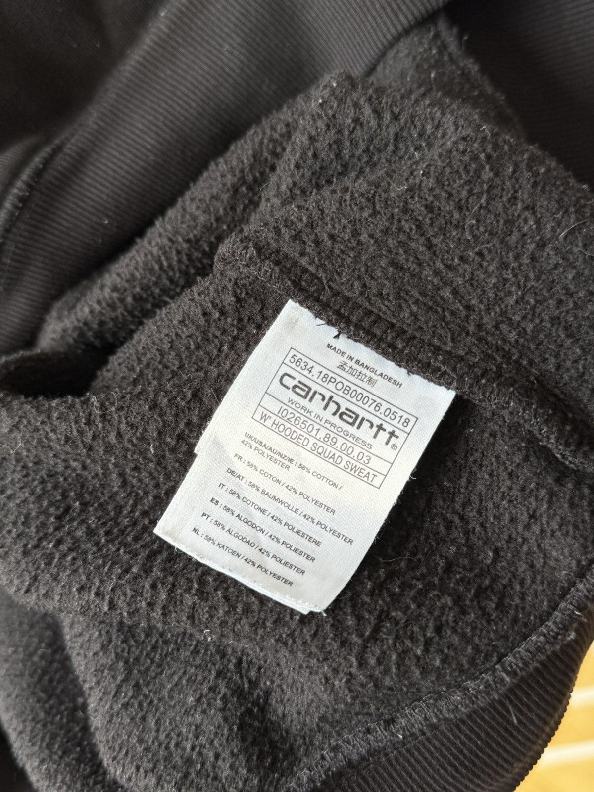 Carhartt Wip Carhartt WIP Blank Mini Logo Oversize Hoodie Size US S / EU 44-46 / 1 - 5 Thumbnail