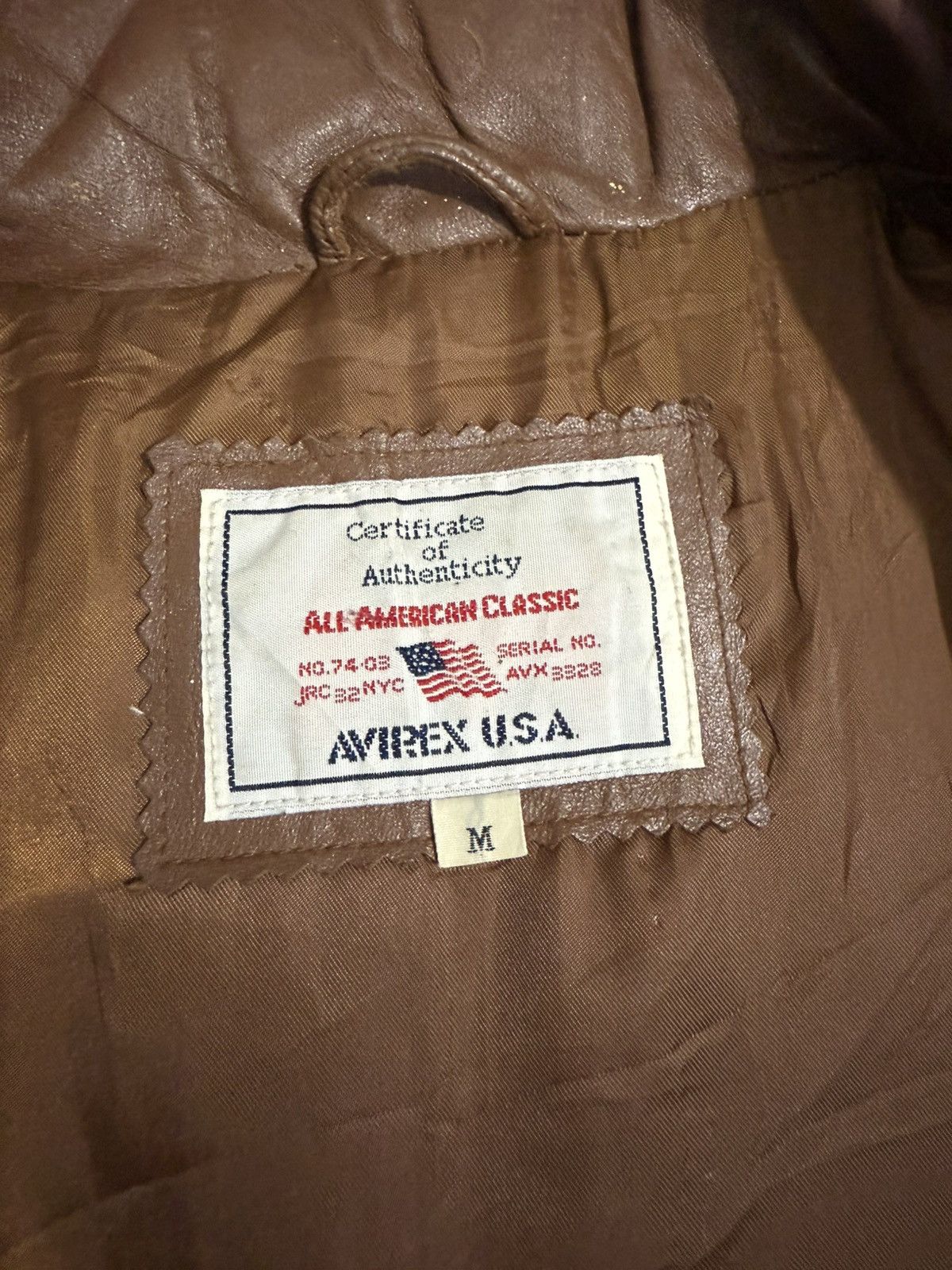 Avirex Avirex usa leather puffer goose down jacket Size US M / EU 48-50 / 2 - 7 Thumbnail