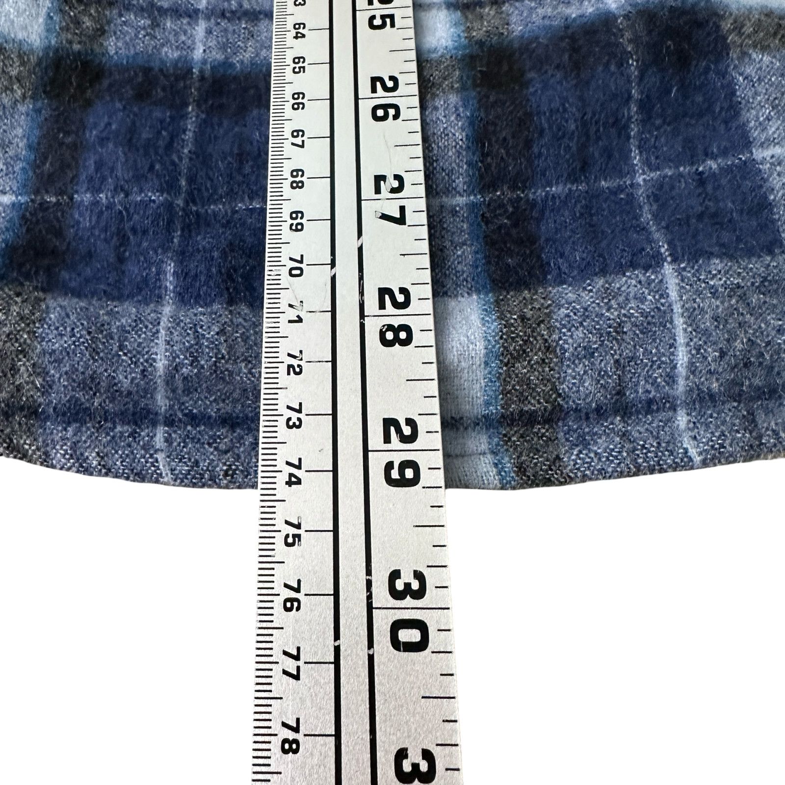 Pendleton Pendleton Flannel Shirt Mens M Blue White Plaid 100% Wool Size US M / EU 48-50 / 2 - 9 Thumbnail