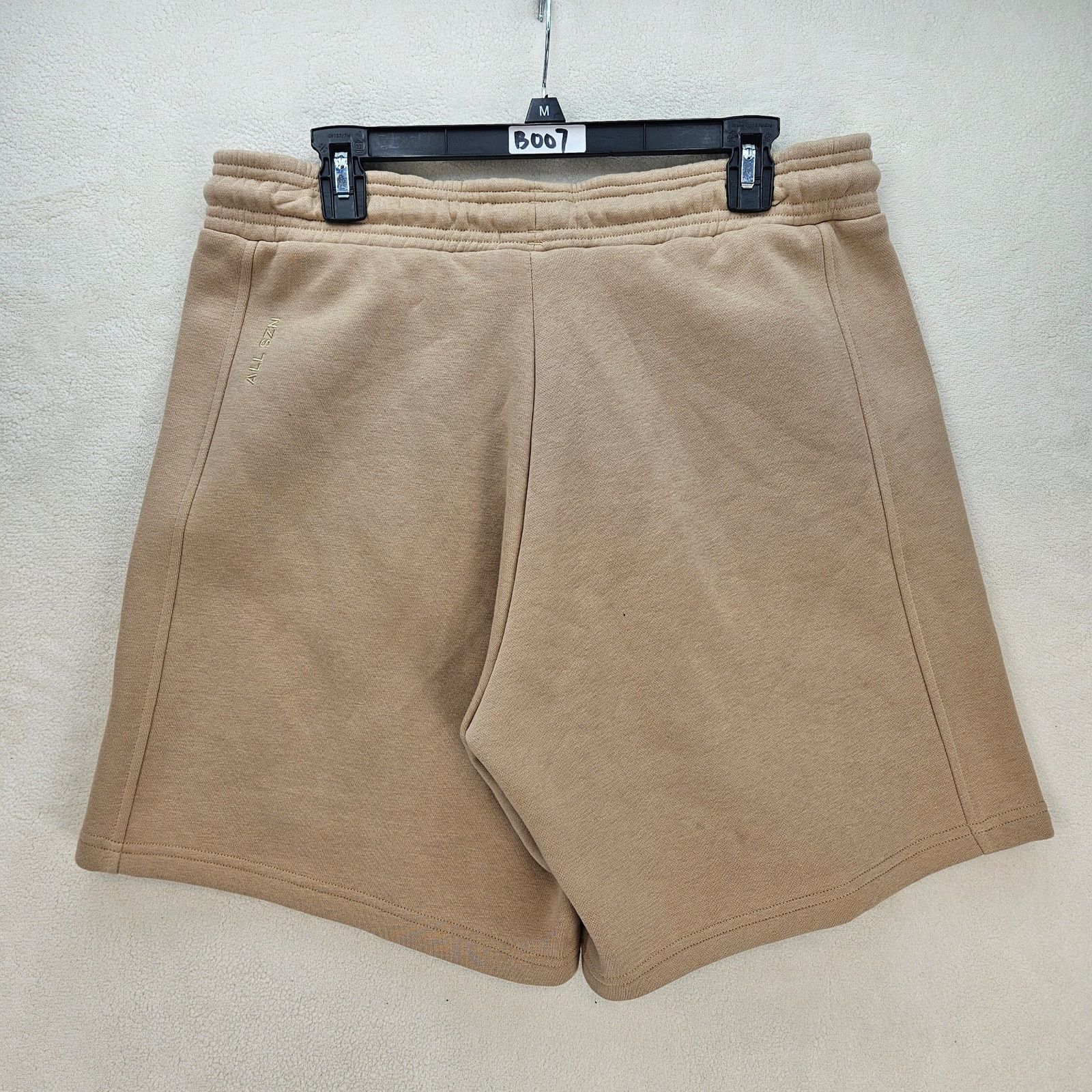 Adidas ADIDAS ALL SZN WOMEN'S XS SHORTS FLEECE SAND HT3837 Size 23" - 3 Thumbnail