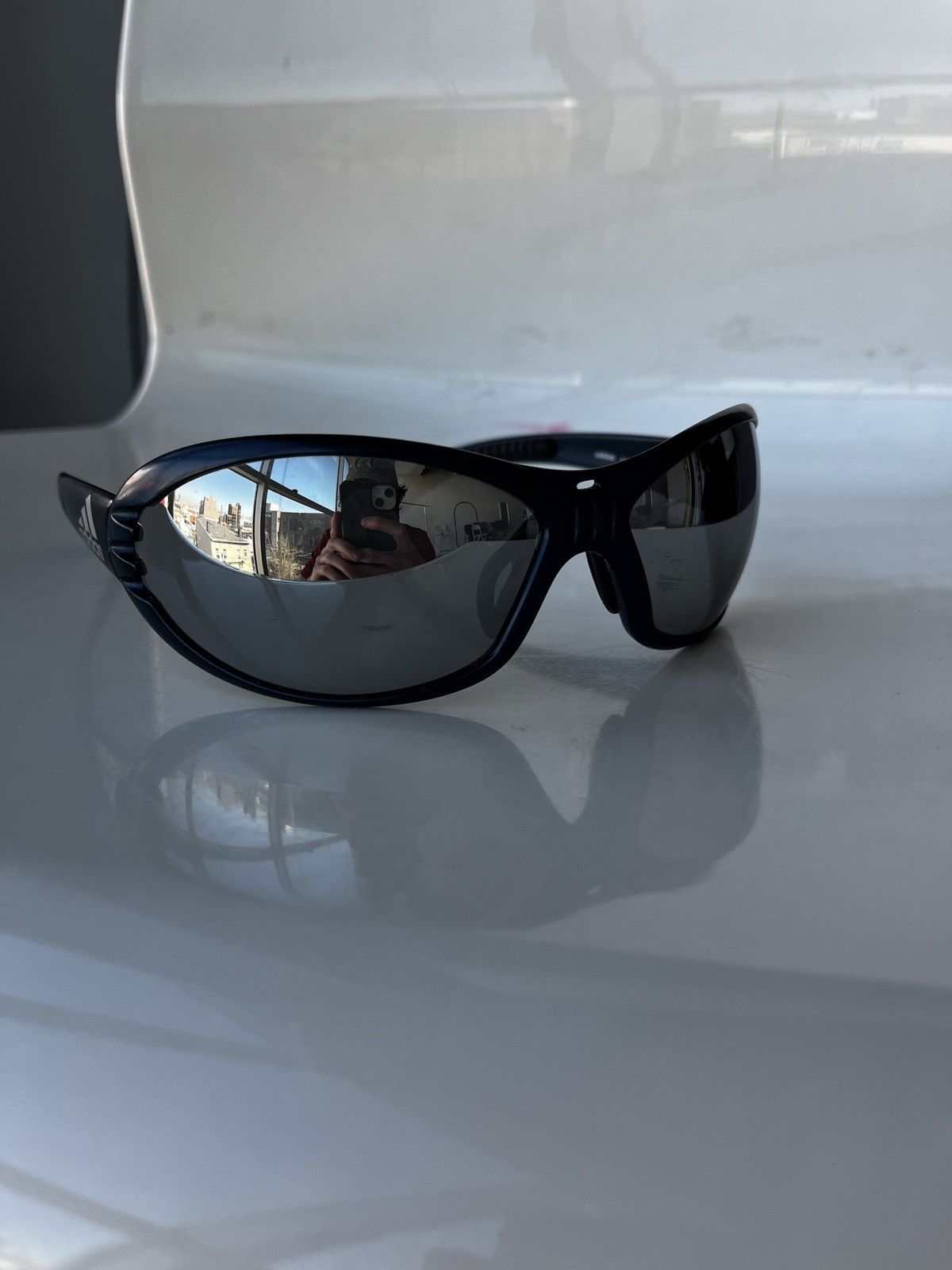 Adidas Vintage Y2K Adidas Goggle Glasses (unisex) Size ONE SIZE - 4 Thumbnail