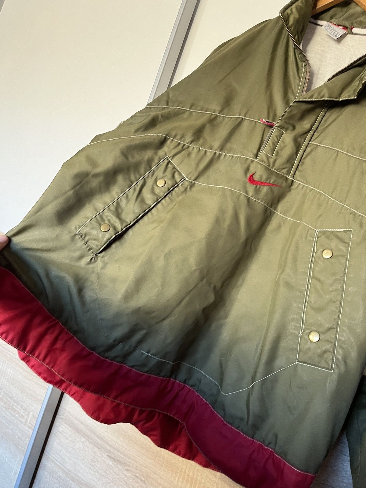 Nike × Vintage Vintage 90’s Nike Anorak Jacket Center Swoosh Spell out logo Size US L / EU 52-54 / 3 - 8 Thumbnail