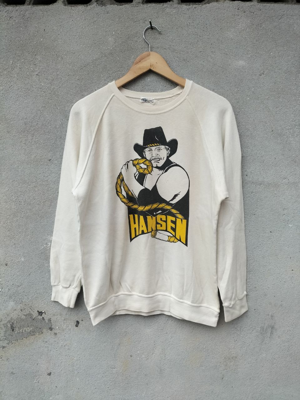 WWE Vintage Stan Hansen AJPW Sweatshirt wrestling 90's Size US L / EU 52-54 / 3 - 1 Thumbnail