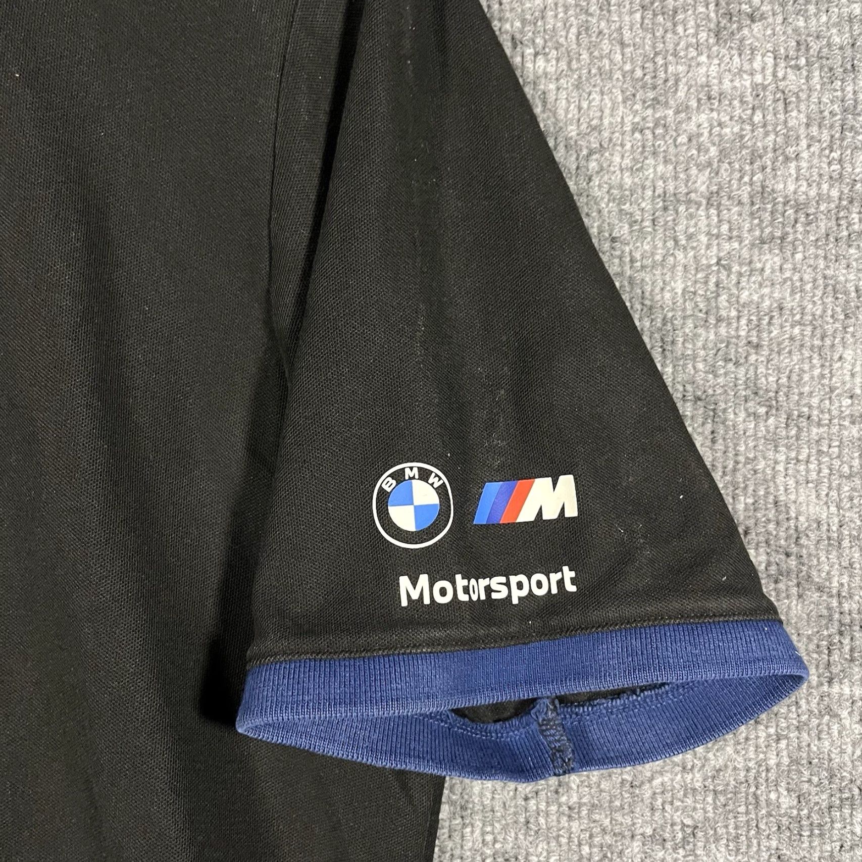 Puma PUMA BMW Motorsport Mens Large Polo Shirt Logo Racing Black M3 Size US L / EU 52-54 / 3 - 2 Thumbnail