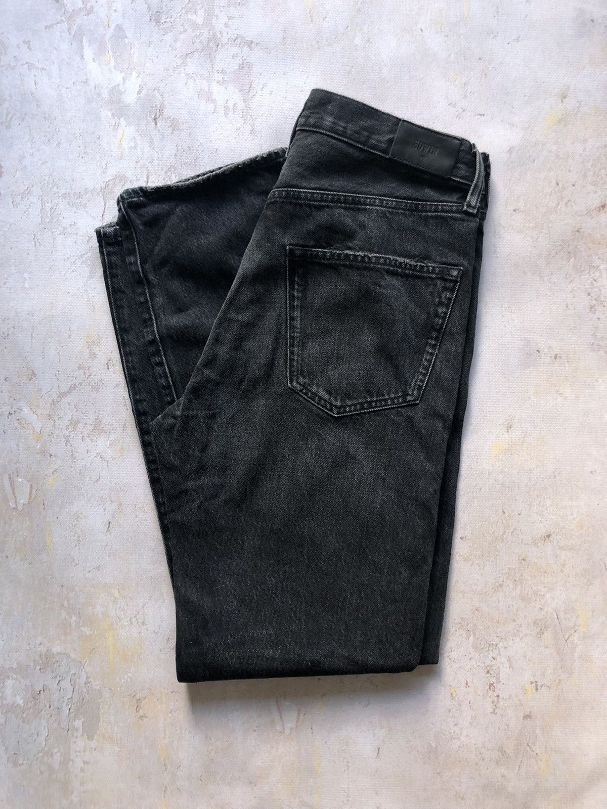 Edwin Vintage Edwin Denim Jeans black Denim Jeans Size US 26 / EU 42 - 1 Thumbnail