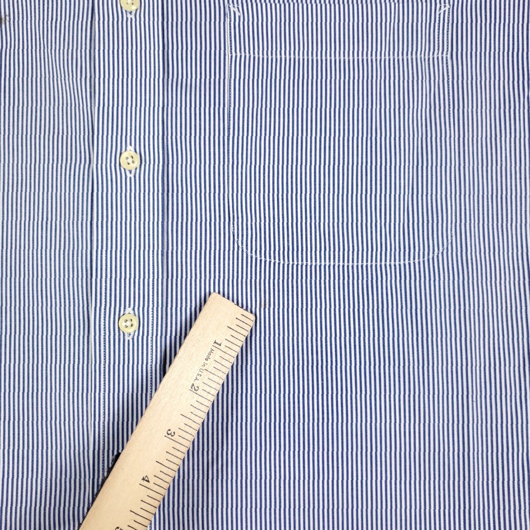 Tommy Hilfiger Tommy Hilfiger Shirt Mens XL Blue Striped Button-Up Long Sleeve Casual Classic Size US XL / EU 56 / 4 - 5 Thumbnail