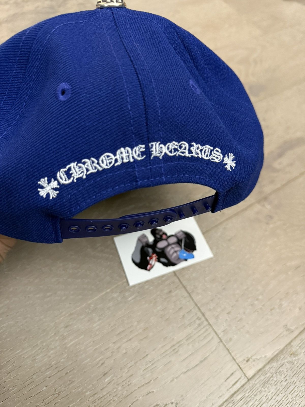 Chrome Hearts Chrome Hearts 6 Panel On Field Baseball Cap Blue White Size ONE SIZE - 3 Thumbnail