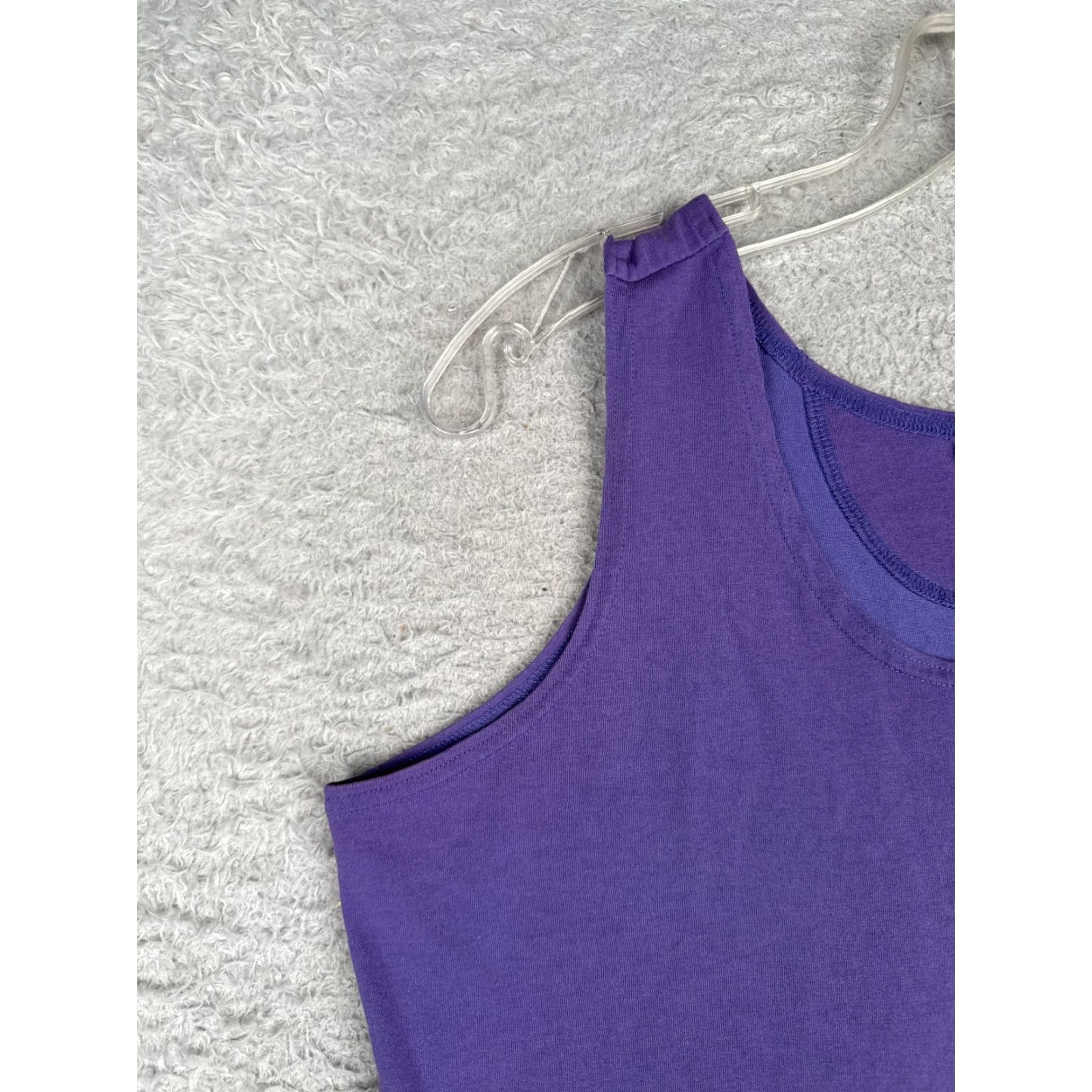 Patagonia Patagonia Shirt Women Medium Purple Tank Sleeveless Cotton Gym Run Hike READ Size M / US 6-8 / IT 42-44 - 3 Thumbnail