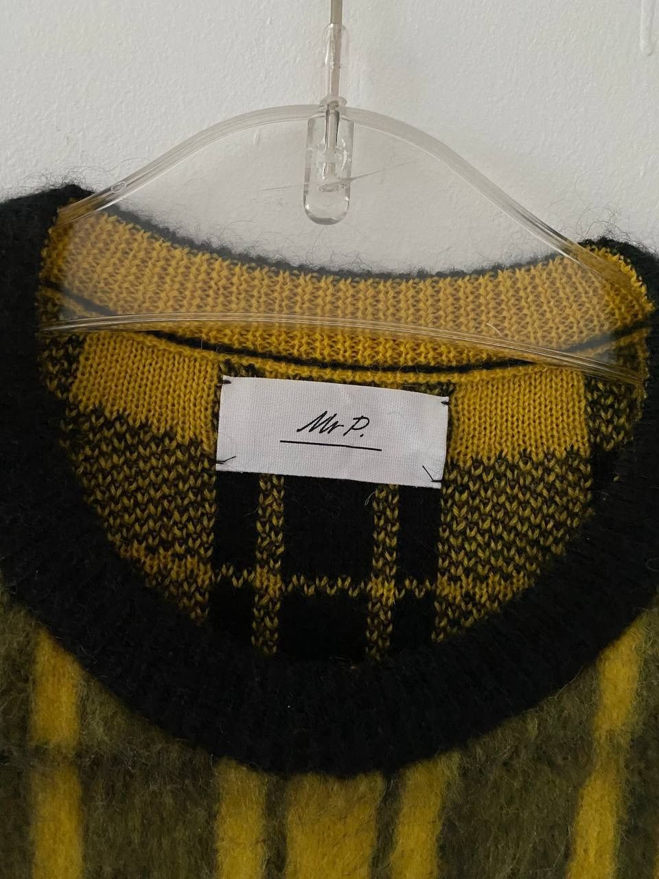 Mr P. Checked Knitted Sweater Size US XXL / EU 58 / 5 - 5 Thumbnail