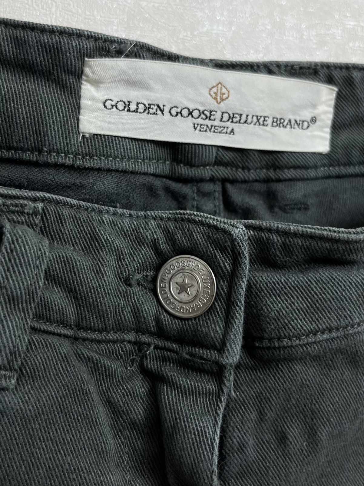 Golden Goose Golden Goose Slim Fit Paneled Jeans Size 25" / US 0 / IT 36 - 9 Thumbnail