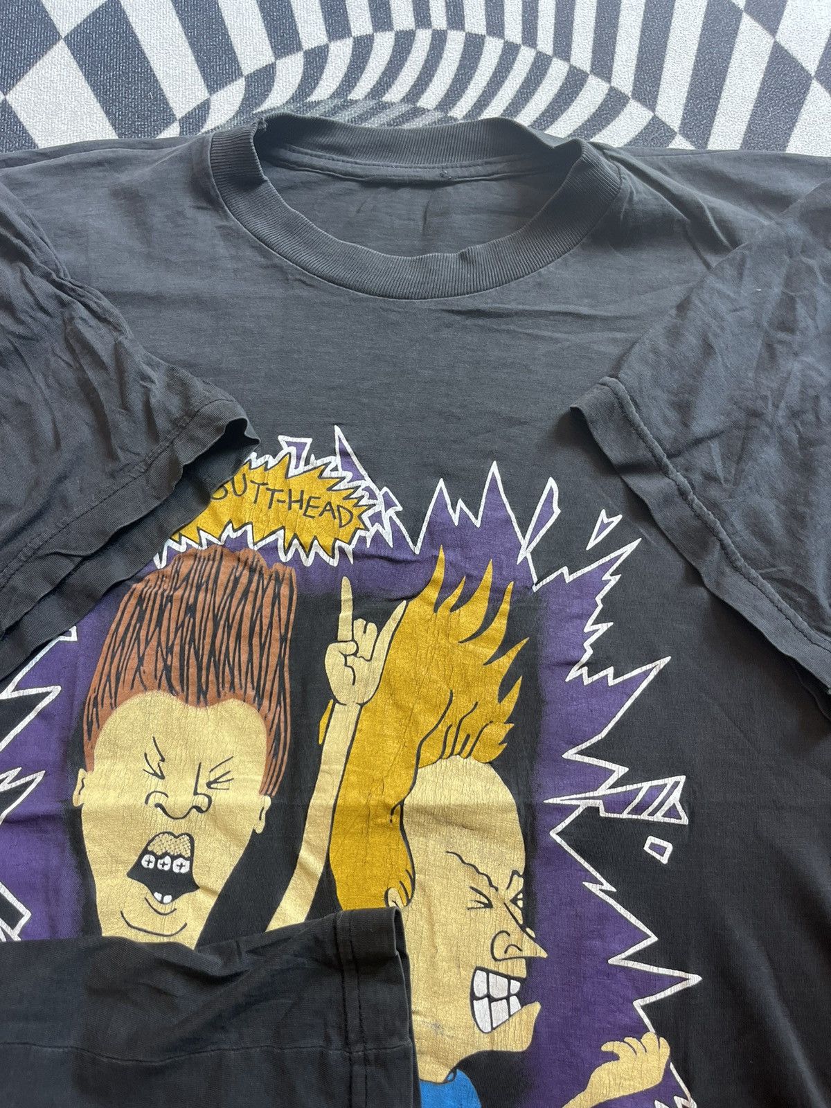 Arts & Science Vintage Mtv BEAVIS And BUTT-HEAD Rocker 90’s Tshirt Size US XL / EU 56 / 4 - 6 Thumbnail