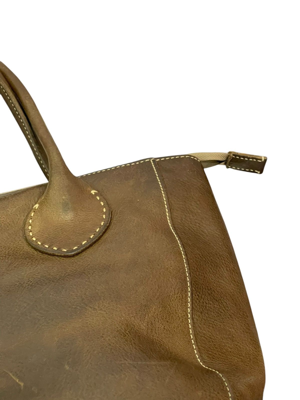 Genuine Leather Full Leather Genten Japan Tote Shoulder Bag 1🟩9 Size ONE SIZE - 11 Thumbnail