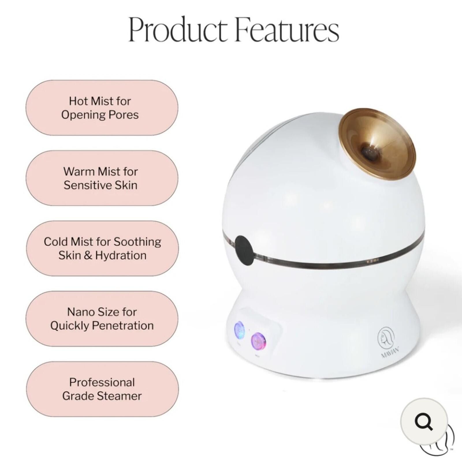 Other MAVIAN / Nano Facial Steamer / Gold Detail / NIB Size ONE SIZE - 2 Thumbnail