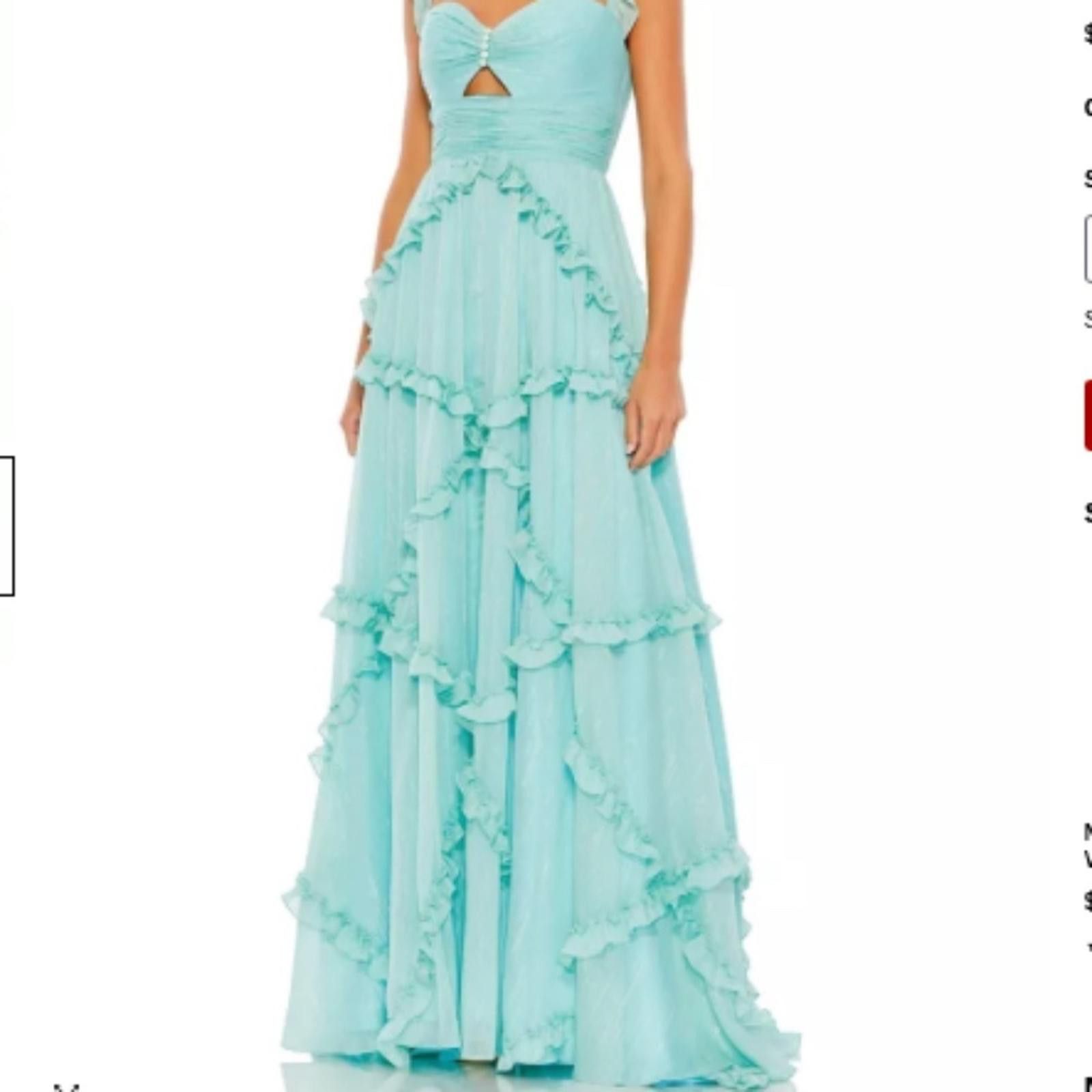 Lulus MAC DUGGAL Prom Wedding Romantic Elegant Sexy Gown Size XS / US 0-2 / IT 36-38 - 6 Thumbnail
