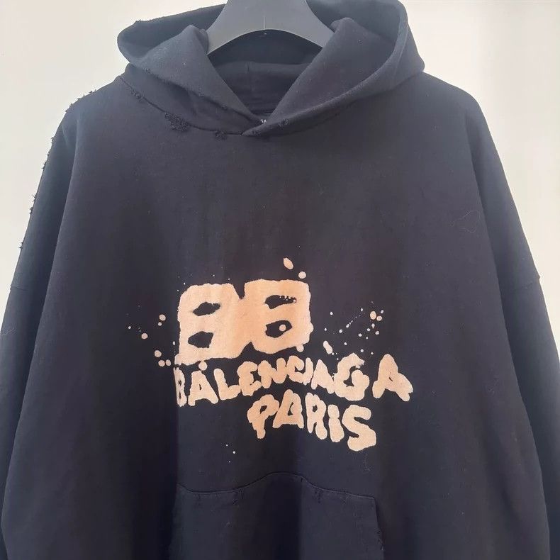 Balenciaga Balenciaga FW22 Hand Painted Graffiti Double B Print Sabota Size US S / EU 44-46 / 1 - 3 Thumbnail