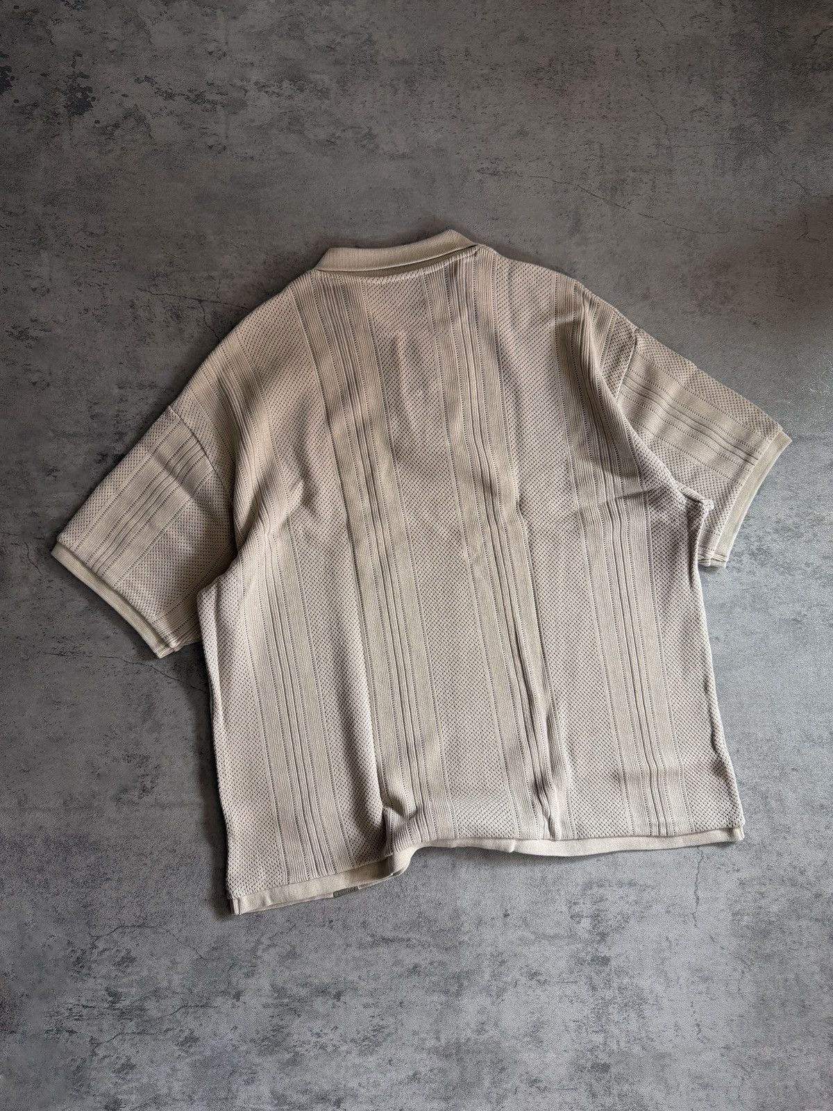 Represent Clo. Represent Open Stitch Polo - Cashmere Size US L / EU 52-54 / 3 - 2 Thumbnail