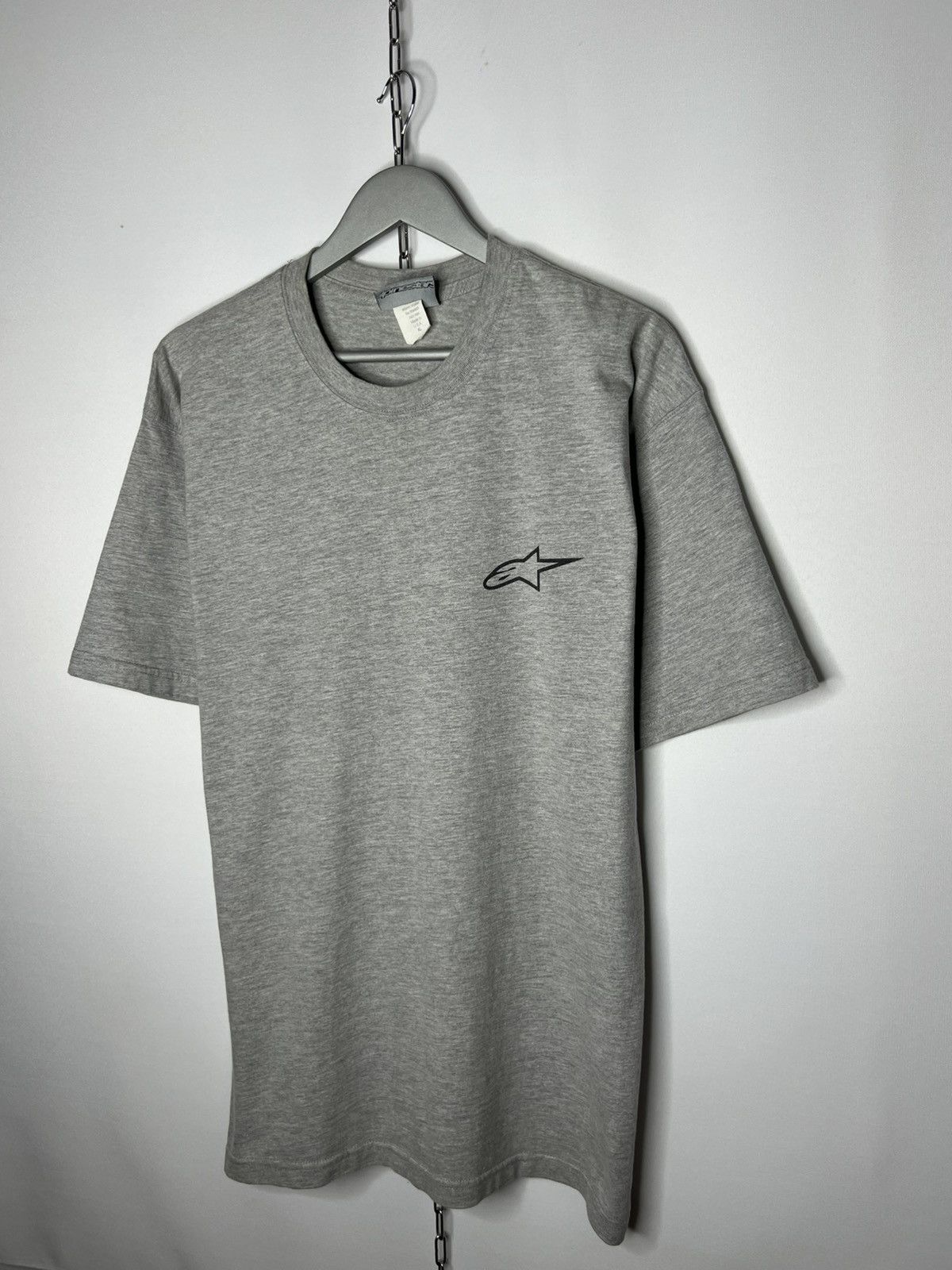 Alpinestars 🏁 Alpinestars Vintage Tee T-Shirt Racing Moto Big Logo 🏁 Size US XL / EU 56 / 4 - 6 Thumbnail