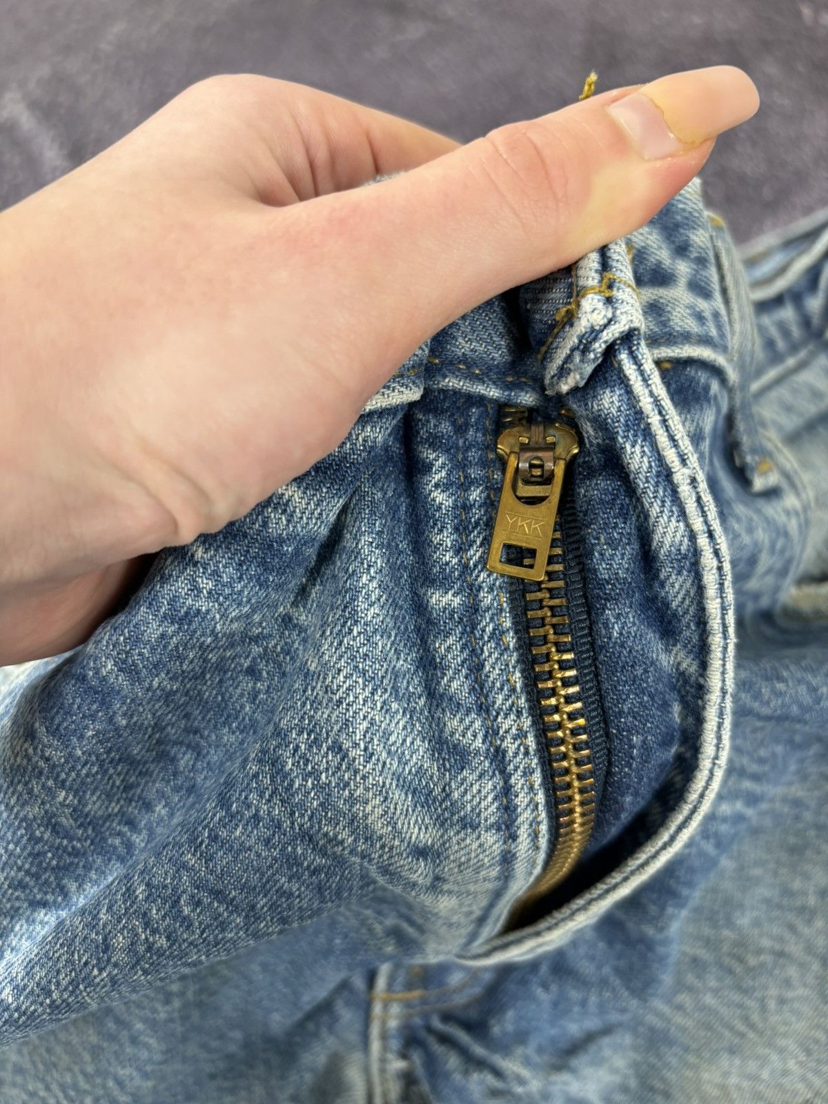 Carhartt Vintage Carhartt Insulated Blue Denim Work Hype Baggy Jeans Size US 36 / EU 52 - 14 Thumbnail
