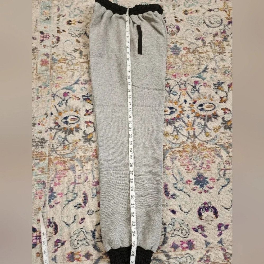 Other Title Men Grey/Black Boxing Jogger Sweatpants Drawstring MD Size US 33 - 6 Thumbnail