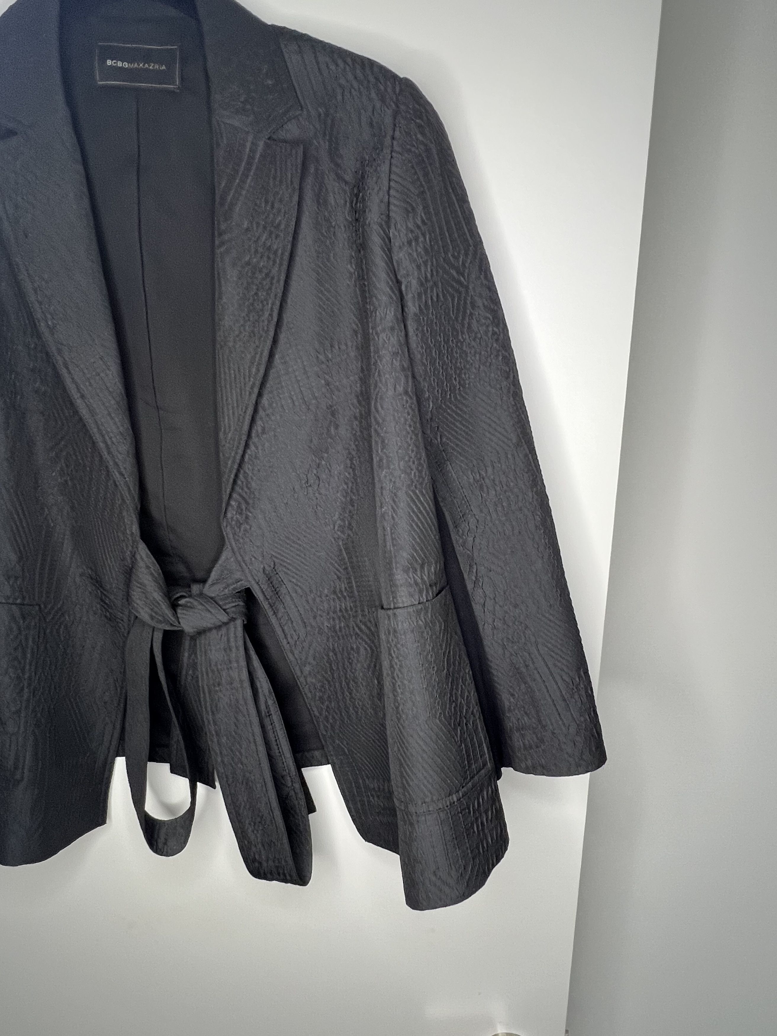 Bcbgmaxazria Unisex Synthetic Blazer with Straps Size S / US 4 / IT 40 - 2 Thumbnail
