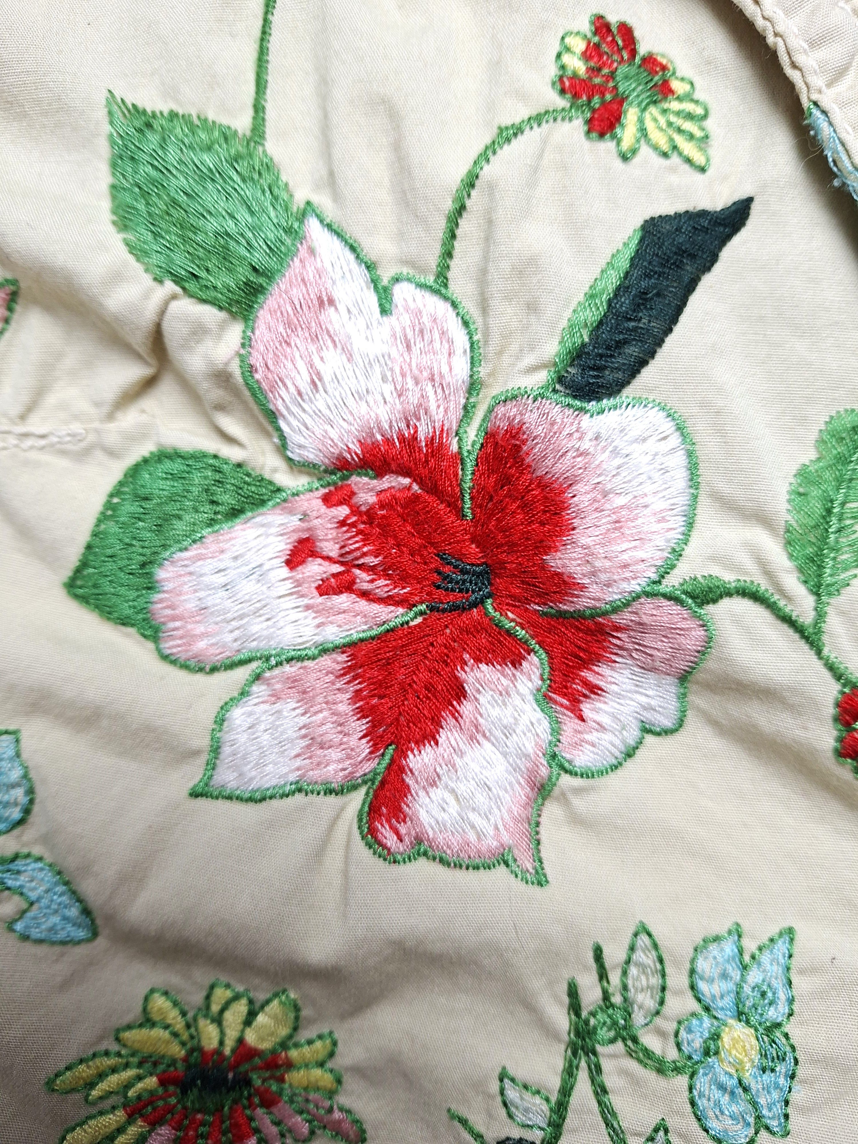 Johnny Was Johnny Was Embroidered Floral Trench Coat Made in USA Size S / US 4 / IT 40 - 10 Thumbnail
