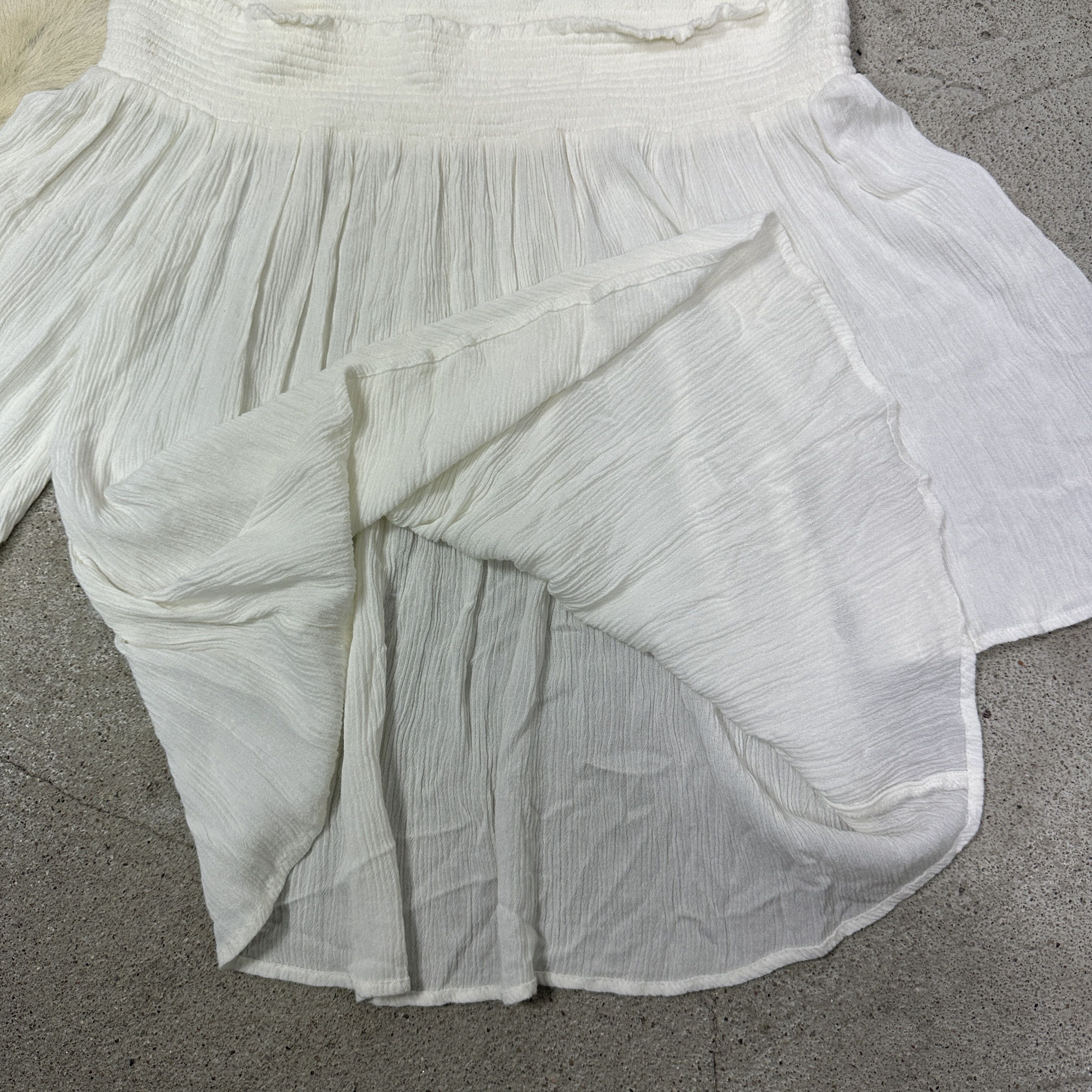 Vintage Vintage Avant Garde Elegant Preppy Off Shoulder Y2K Top Size L / US 10 / IT 46 - 5 Thumbnail