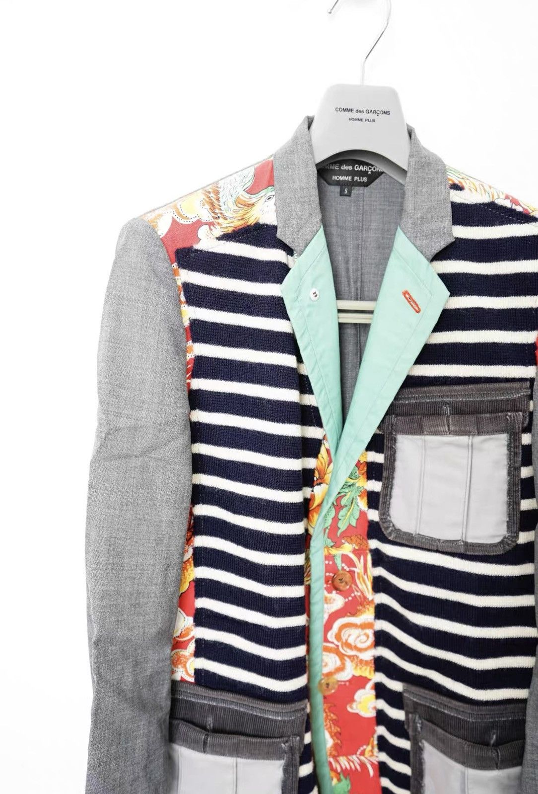 Comme des Garcons Comme des Garçons Phoenix Paneled Blazer Size US S / EU 44-46 / 1 - 3 Thumbnail