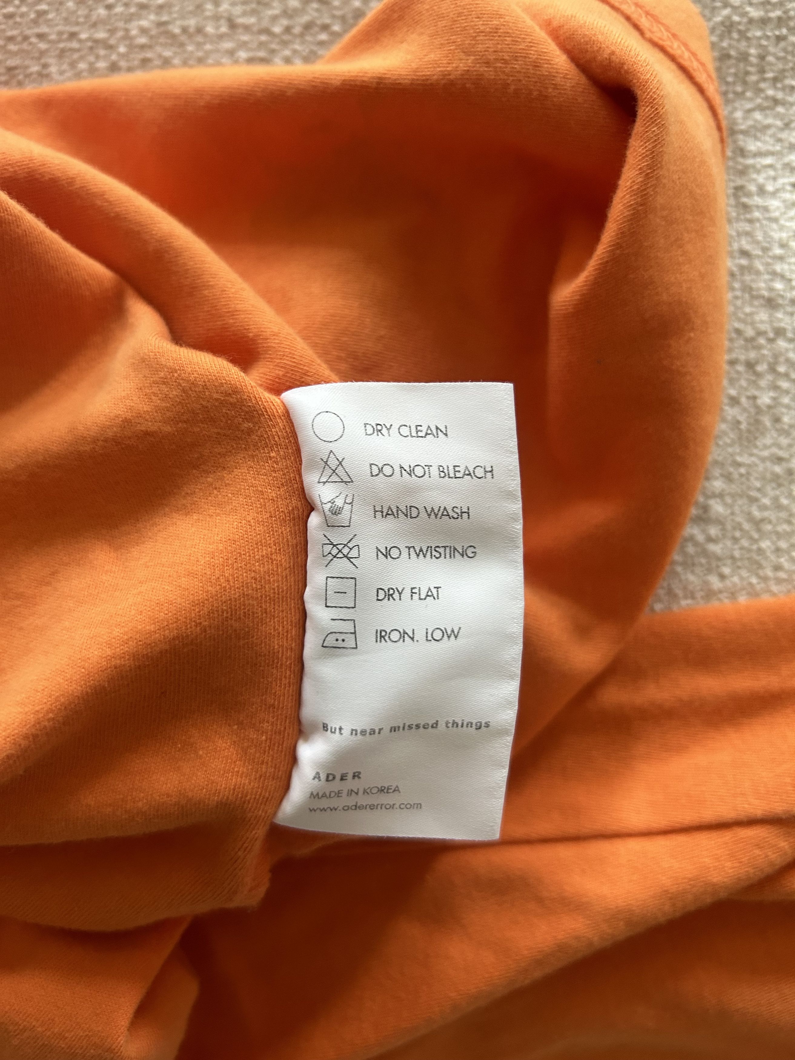 Ader Error Ader Error Oversized Logo Longsleeve Size US XXL / EU 58 / 5 - 7 Thumbnail