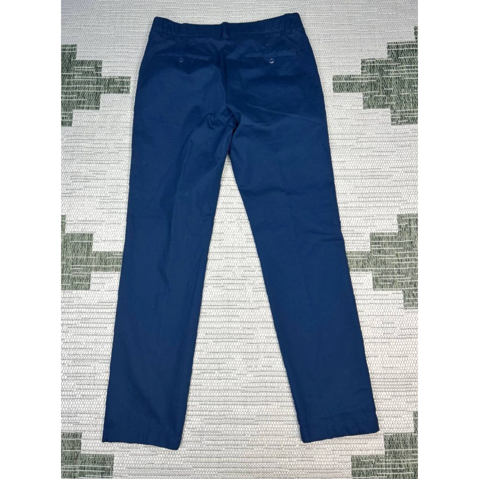 Under Armour Under Armour Chino Pants Mens 34x34 Blue Cotton Mid Rise Stretch Straight Leg Size US 34 / EU 50 - 2 Thumbnail