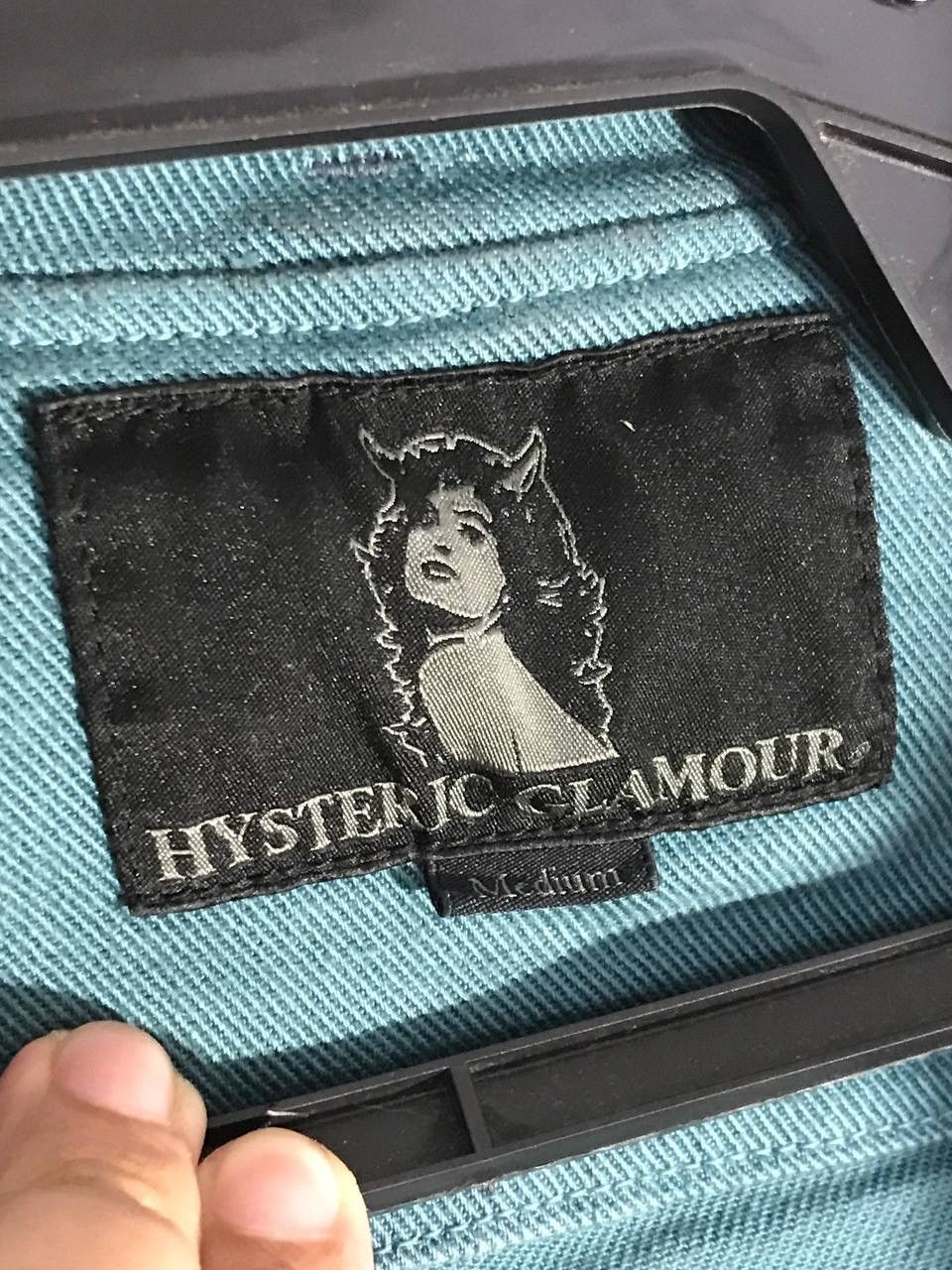 Hysteric Glamour × Japanese Brand wax jeans jacket Size US M / EU 48-50 / 2 - 8 Thumbnail