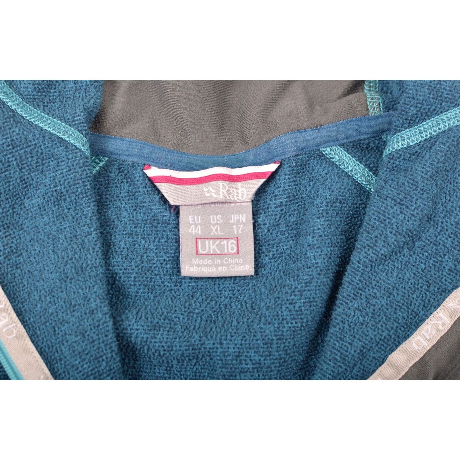 Rab Rab Wmns Orbit Hoodie QFA-48 Fleece Hoody Polartec Size XL Blue" Size XL / US 12-14 / IT 48-50 - 5 Thumbnail
