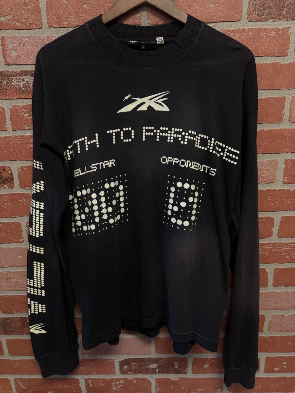 HELLSTAR Hellstar Long Sleeve Goal Tee Shirt Size M (NEW) Size US M / EU 48-50 / 2 - 3 Thumbnail