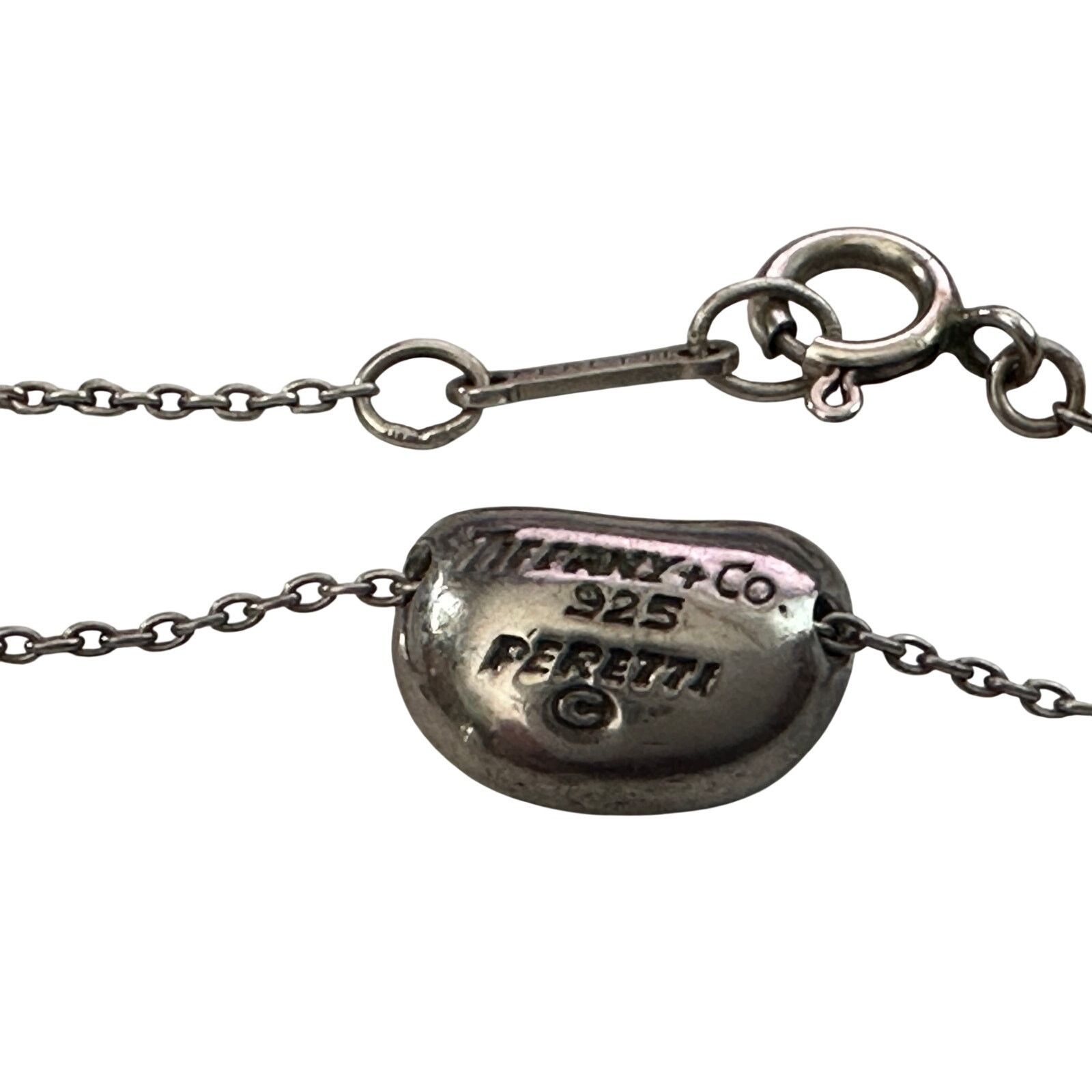 Tiffany & Co. Tiffany & Co Elsa Peretti Small Bean Necklace - 16" Size ONE SIZE - 4 Thumbnail