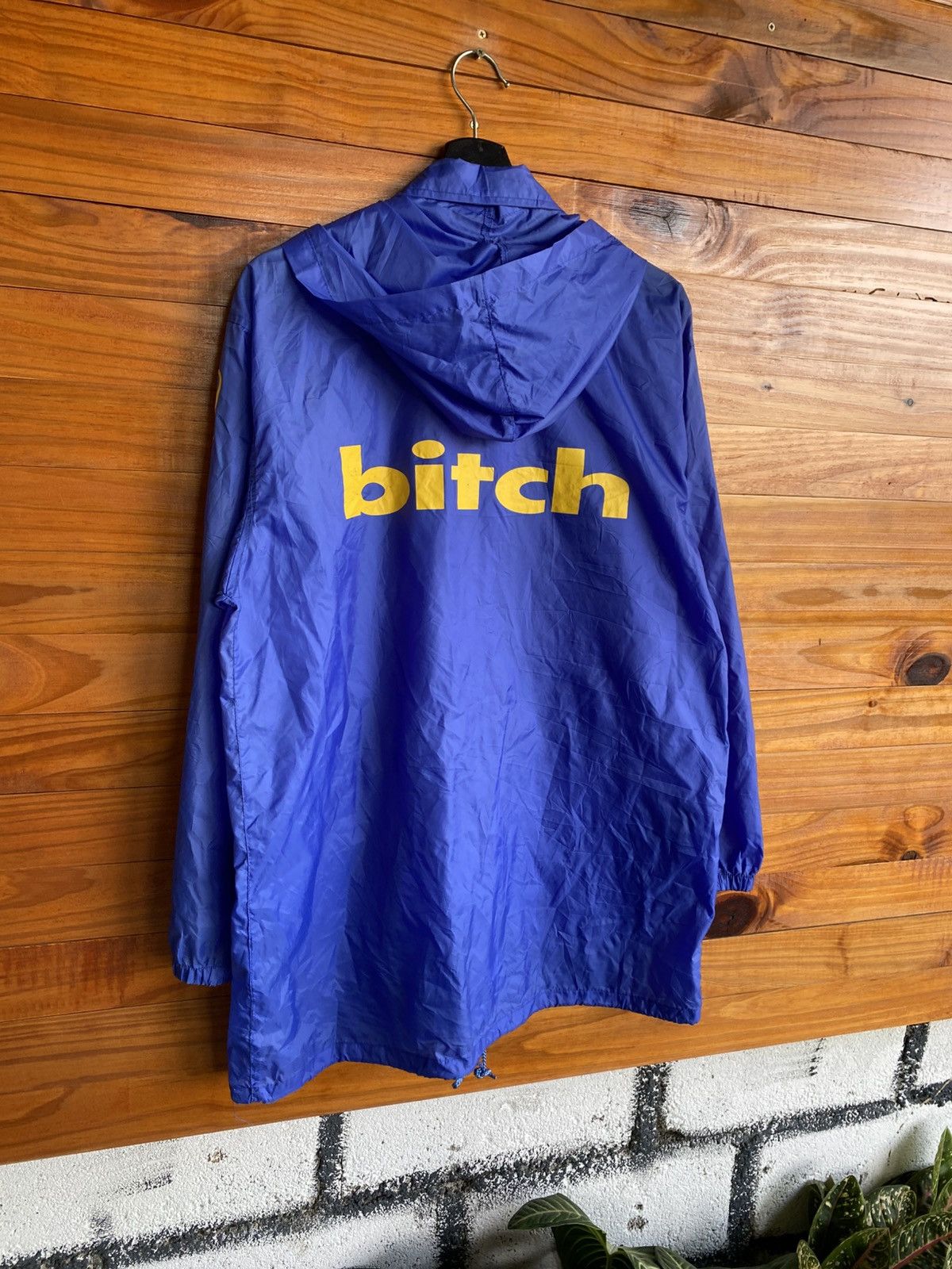 Vintage Bitch Skateboards Blue Coach Jacket Nylon Streetwear Vintage Size US M / EU 48-50 / 2 - 5 Thumbnail