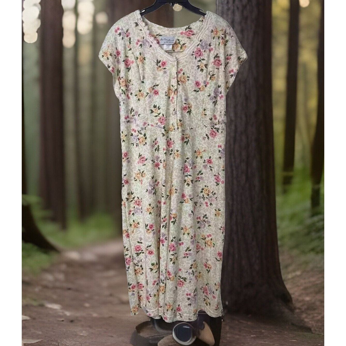 Other Ms Conduct Carriage Court Dress Womens 16P Floral Vintage Size XXL / US 16-18 / IT 52-54 - 17 Thumbnail