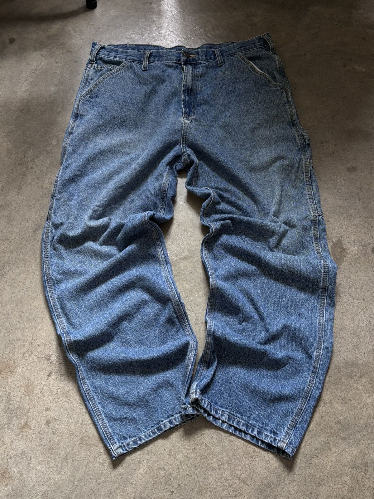 Japanese Brand × Vintage CARPENTER x JEANS x BAGGY Size US 38 / EU 54 - 2 Thumbnail