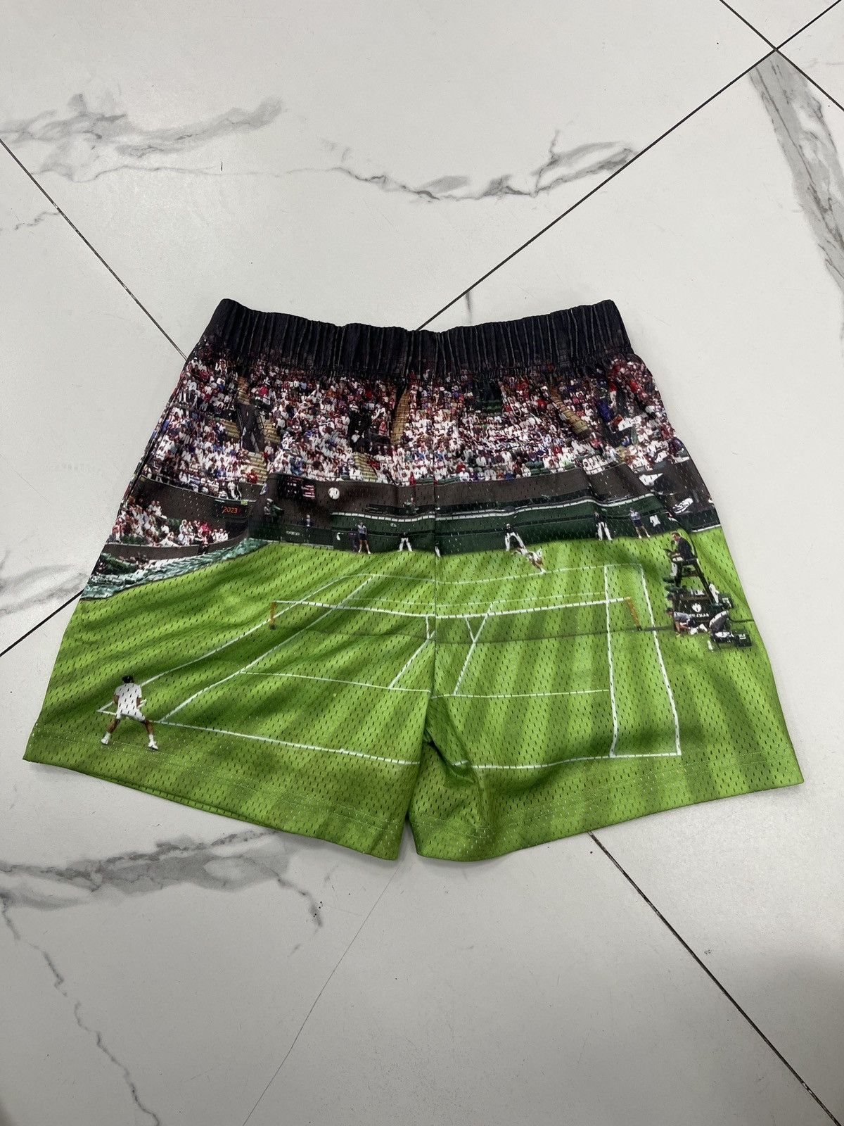 Other SHMEEL Grass Tennis Shorts "Green/Black" Size US 30 / EU 46 - 2 Thumbnail