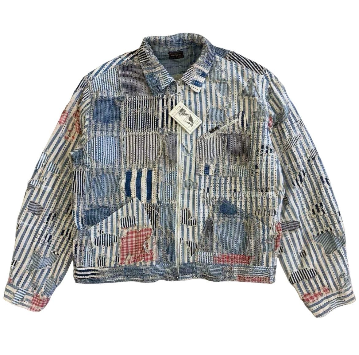Kapital KAPITAL Liberty Boro Patchwork Jacket Size XL Size US XL / EU 56 / 4 - 1 Thumbnail