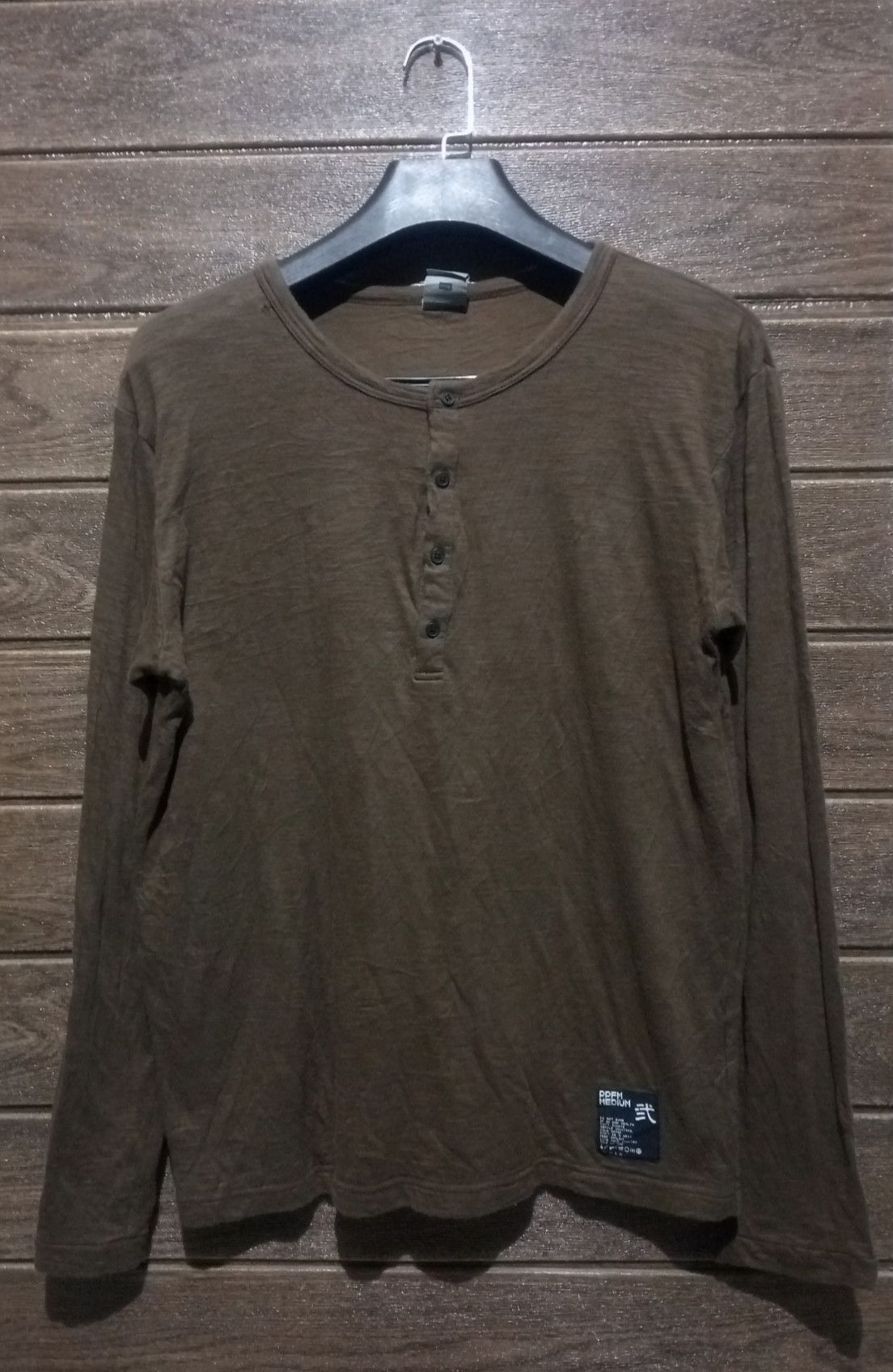PPFM Vintage PPFM Plain Long Sleeve Tshirt Very Rare Size US M / EU 48-50 / 2 - 1 Thumbnail