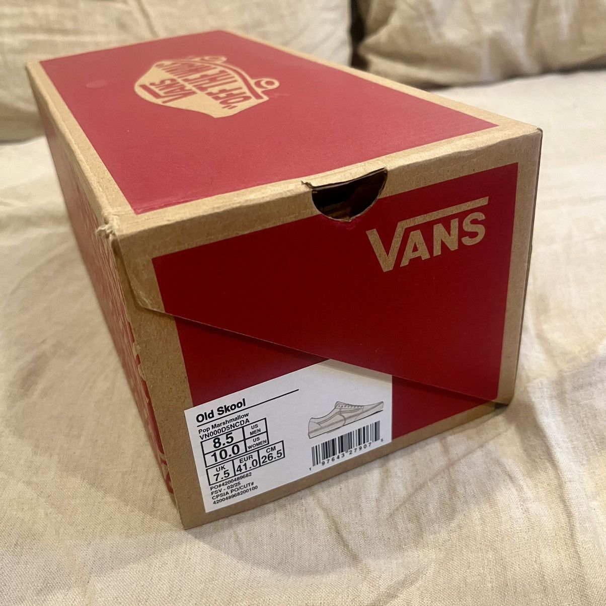 Vans Rare Vans Limited Edition “Pop Marshmallow” Old Skool Size US 8.5 / EU 41-42 - 12 Thumbnail