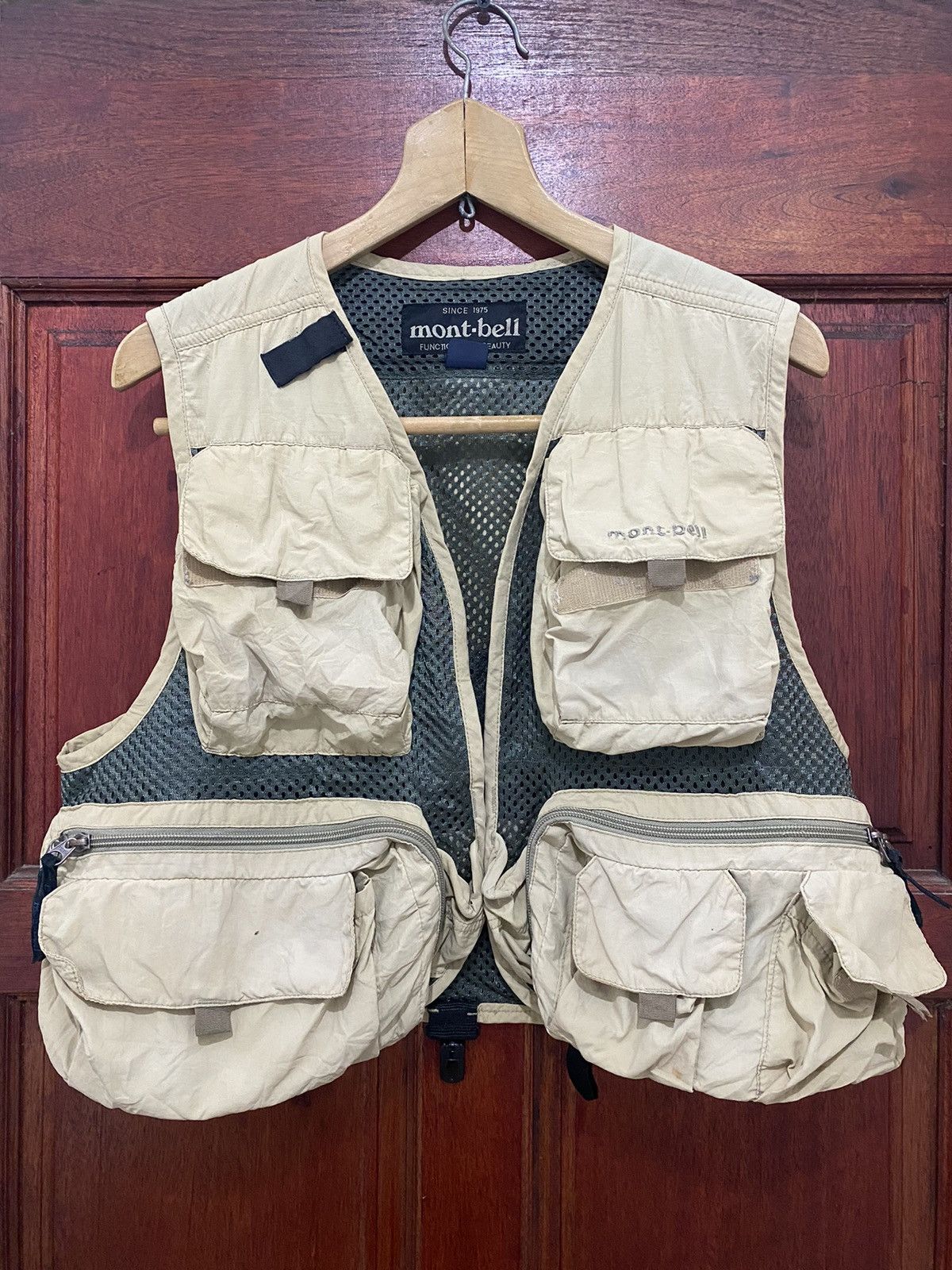 Montbell Montbell Vest Tactical Hunting Utility 15 pocket jacket | Grailed