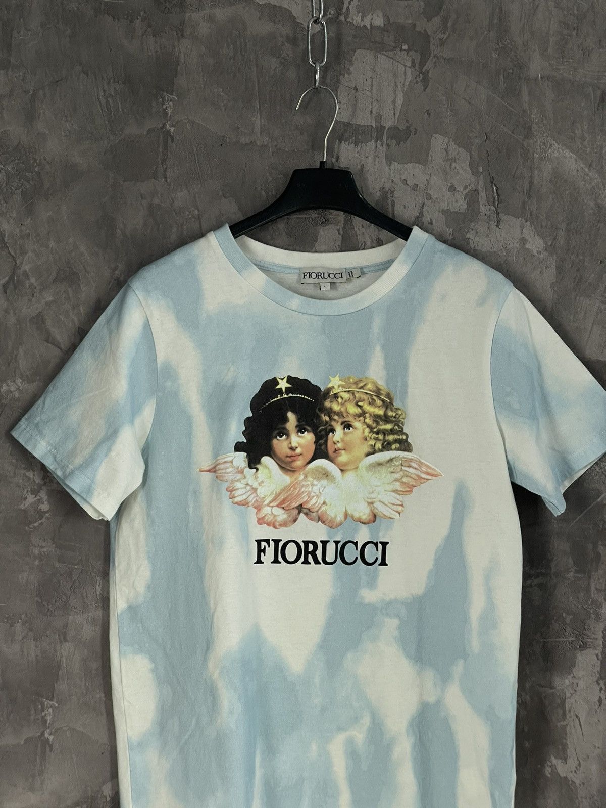 20471120 × Hysteric Glamour Vintage Y2K Glamour Unique Fiorucci “Angels” Logo T shirt Size L / US 10 / IT 46 - 2 Thumbnail