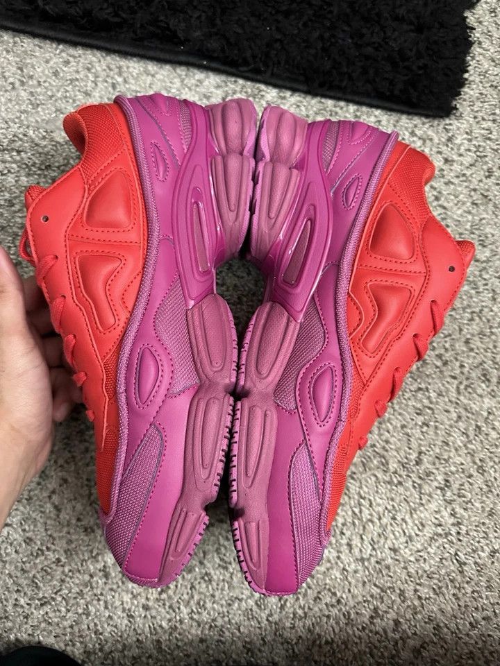 Adidas × Raf Simons Adidas x Raf Simons Ozweego 2 Glory Red Purple 10 F34265 Size US 10 / EU 43 - 2 Thumbnail