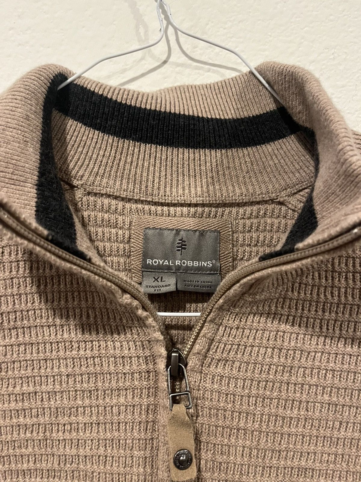 Royal Robbins Royal Robbins Sweater Men’s XL Knit Wool Cotton Blend Size US XL / EU 56 / 4 - 2 Thumbnail