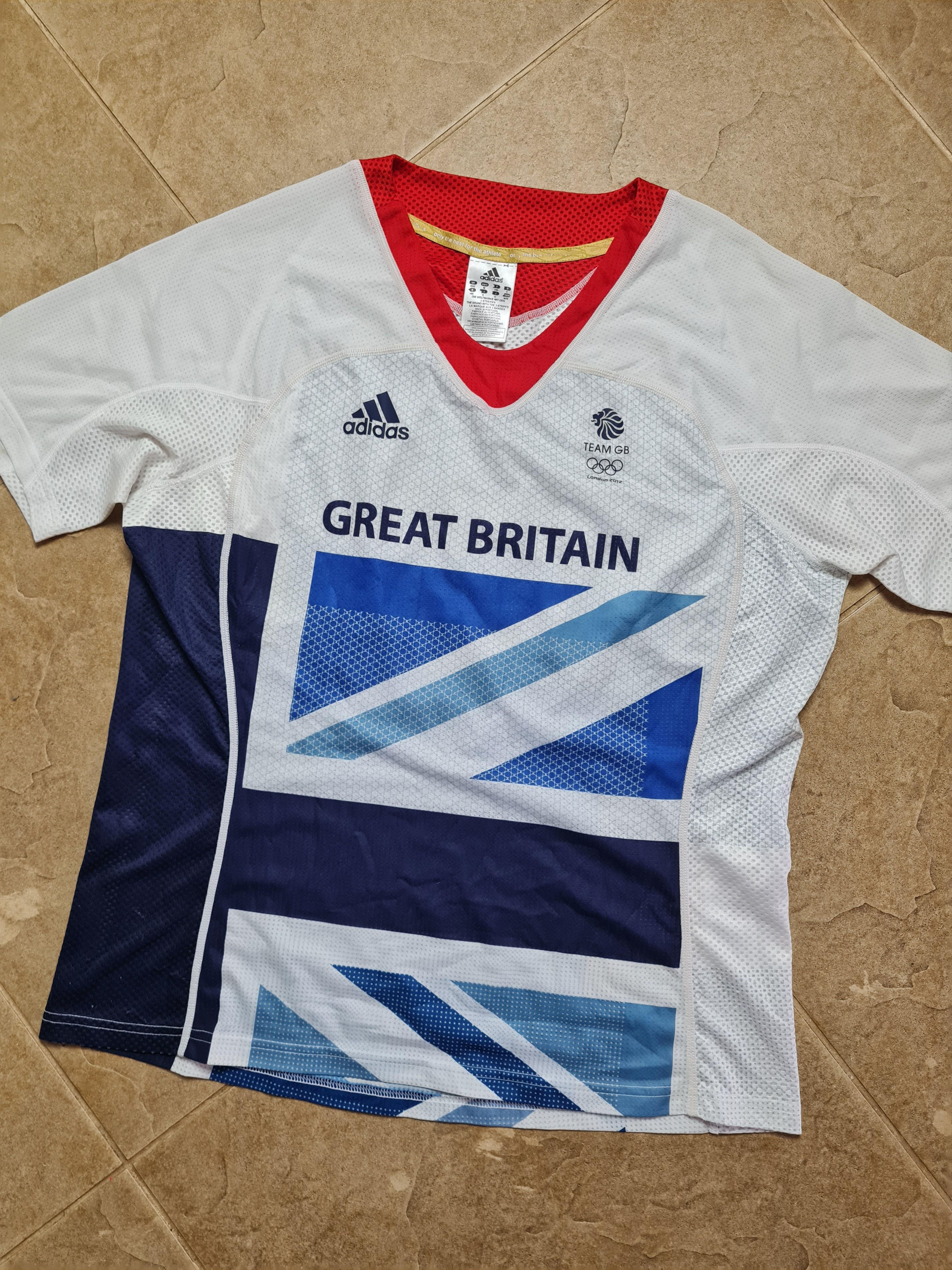 Adidas Adidas Great Britain 2012 Olympic Shirt Team GB Size US M / EU 48-50 / 2 - 5 Thumbnail